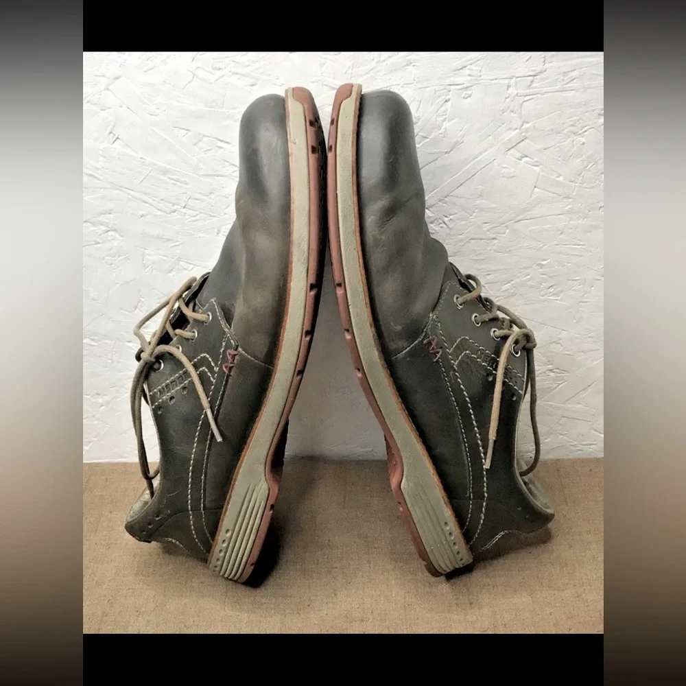 Merrell Realm Lace Men's Lace Up Shoes Canteen Brown Leather Size 13 J42141